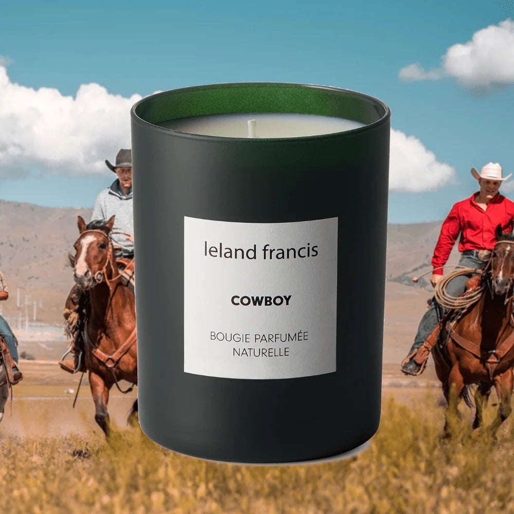 Cowboy - Bougie Parfumée Natural