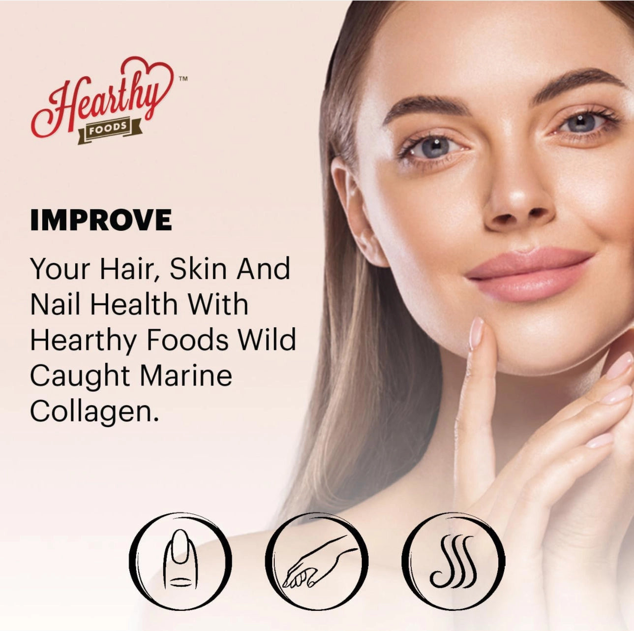 Premium Wild Caught Marine Collagen Peptides Protein Powder