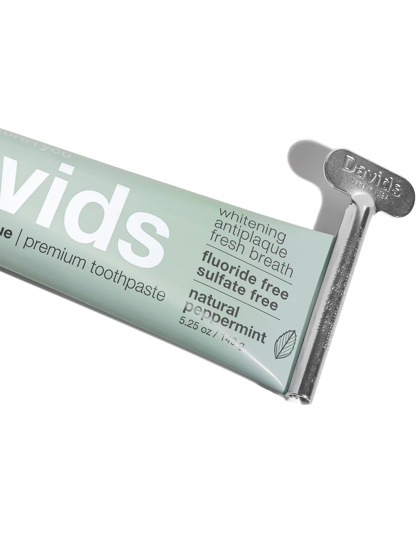 Davids Premium Toothpaste - Peppermint