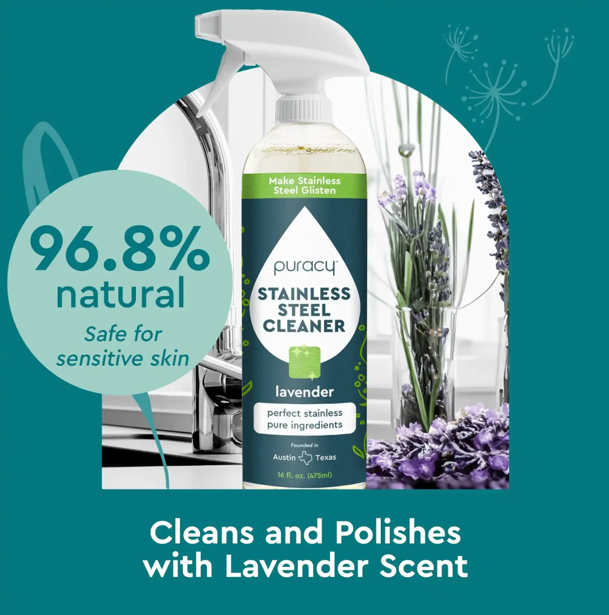 Natural Stainless Steel Surface Cleaner