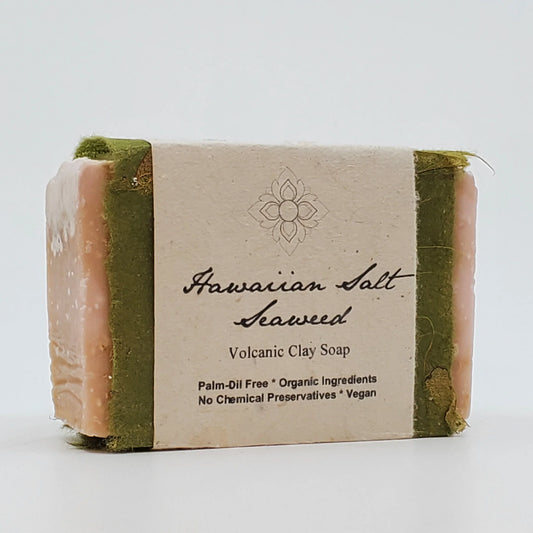 Organic Bar Soap: Hawaiian Salt Seaweed