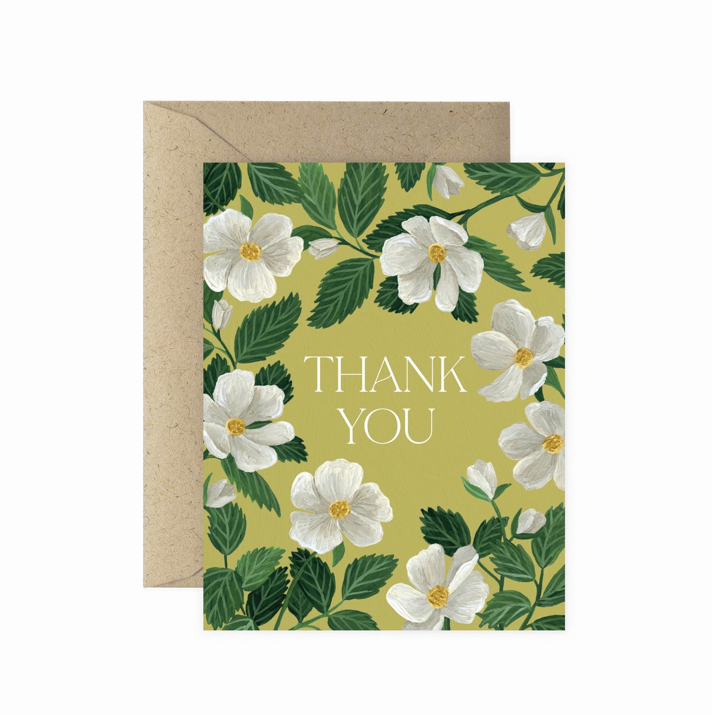 Rosa Thank You Greeting Card