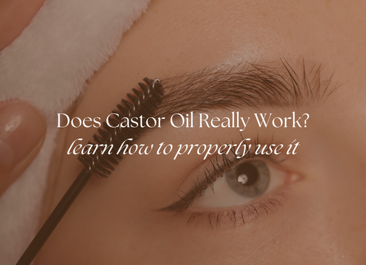 Castor Oil For Skin, Hair, Eyebrows & Eyelashes