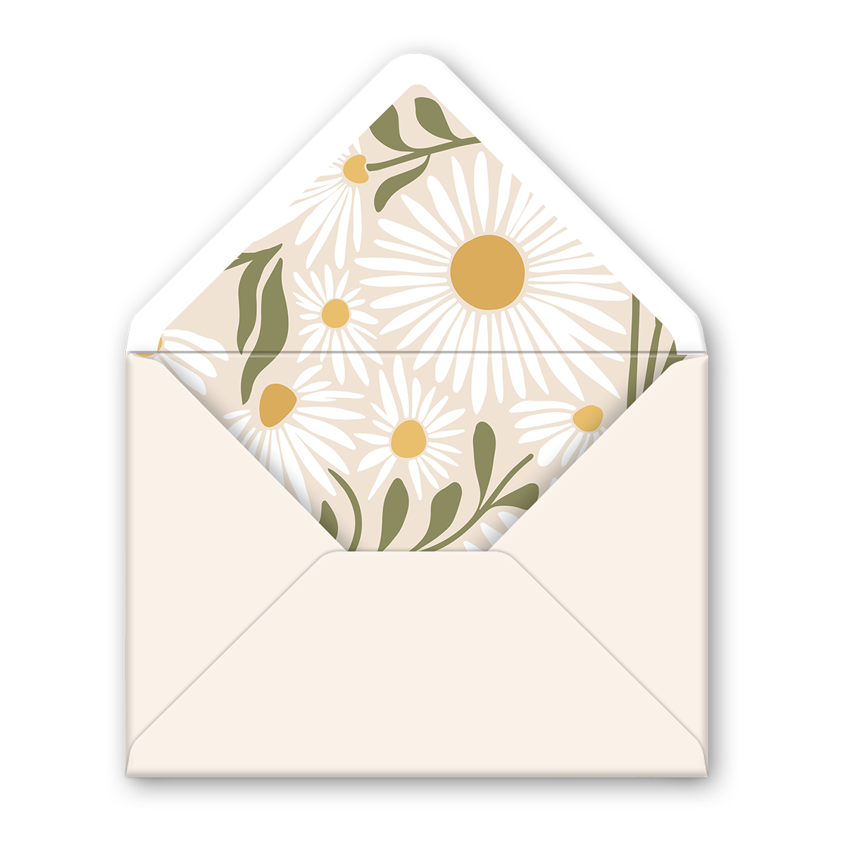 Greeting Card Daisy Flowers