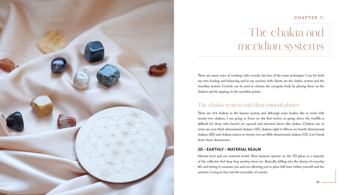 Hardcover Book: Crystal Rituals by the Moon