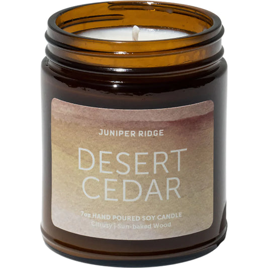 Desert Cedar Essential Oils Candle