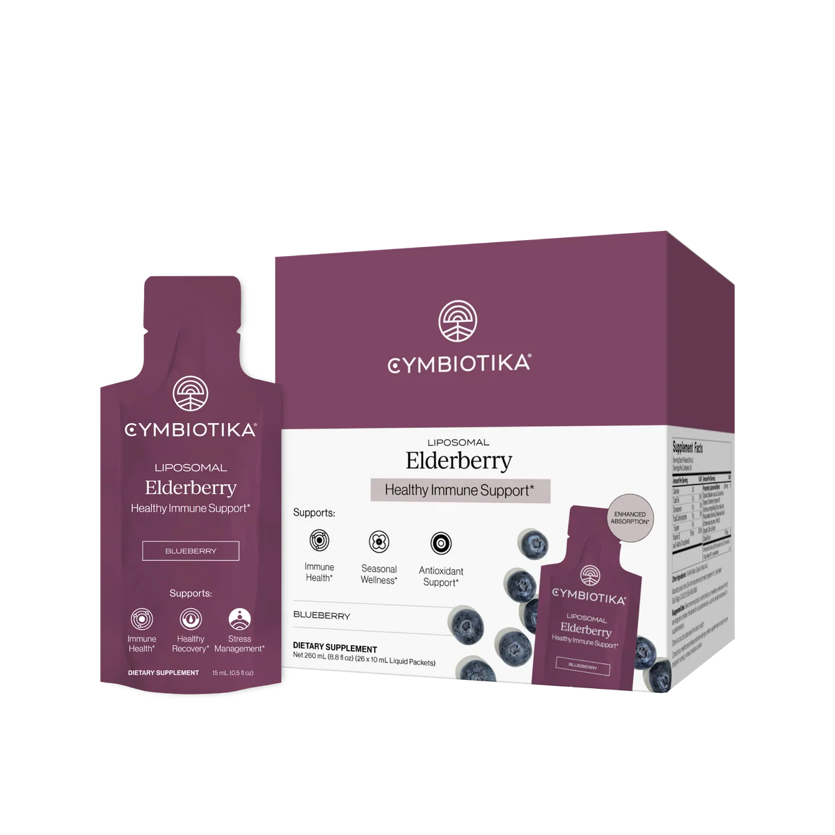 Liposomal Elderberry Healthy Immune Support