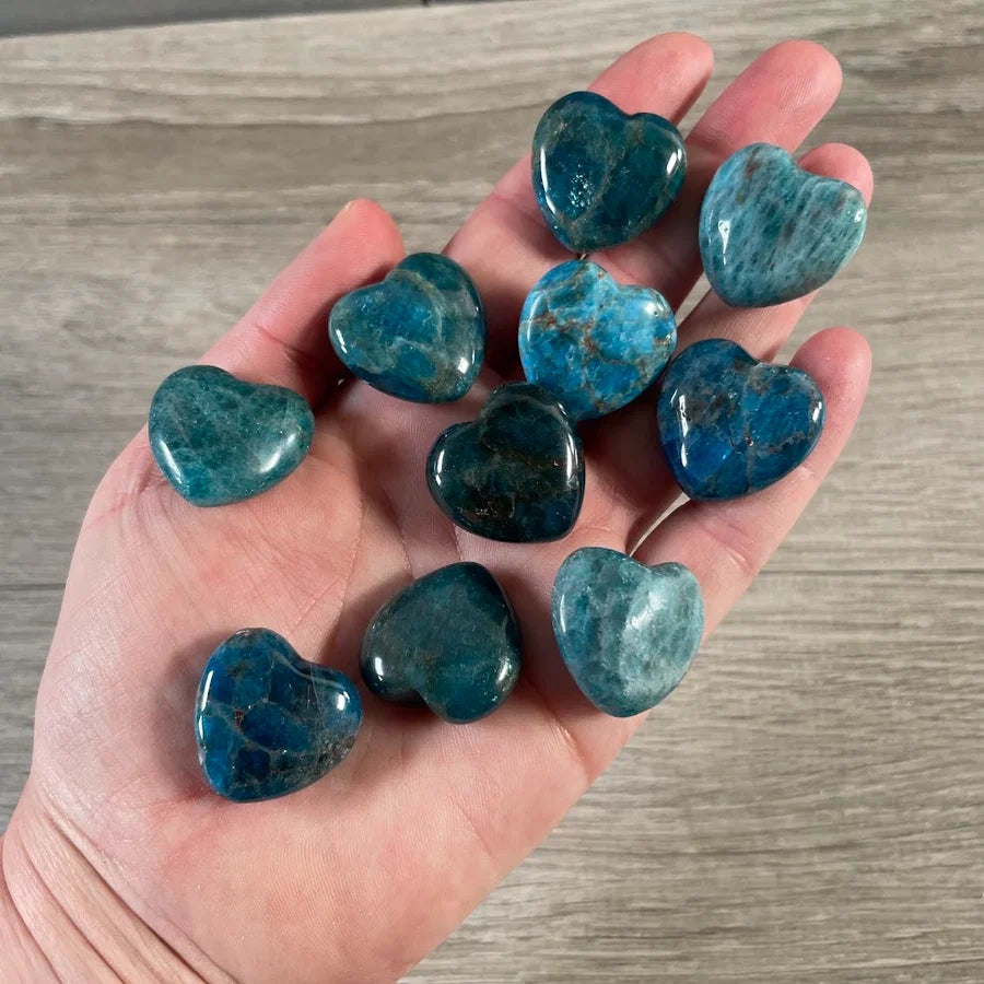 Puffy Heart Stone - Apatite, Small