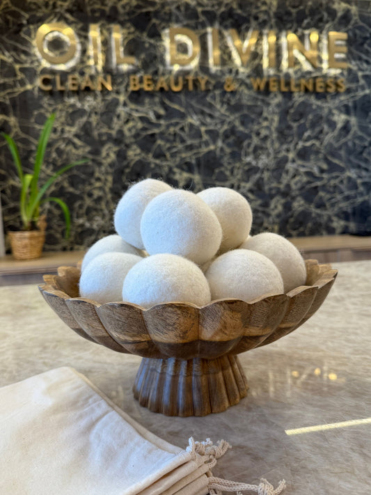 Wool Dryer Balls - 100% Organic New Zealand Wool