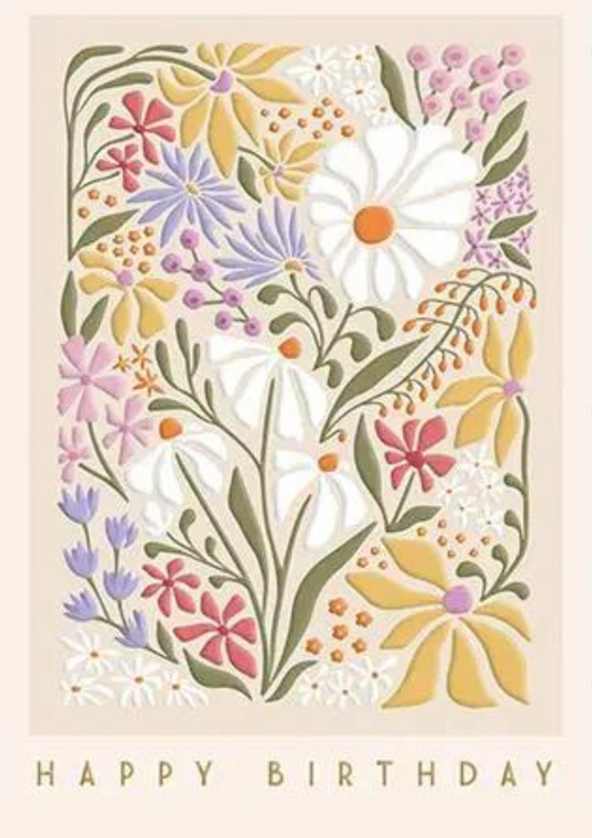 Greeting Card Wildflowers