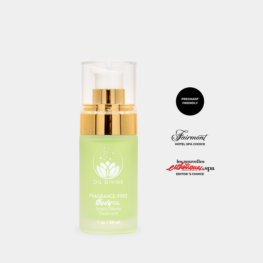 Fragrance-Free Body Oil for Stretch Marks