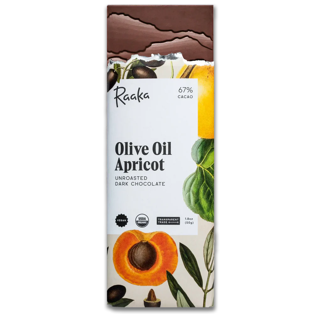 Olive Oil Apricot Chocolate Bar