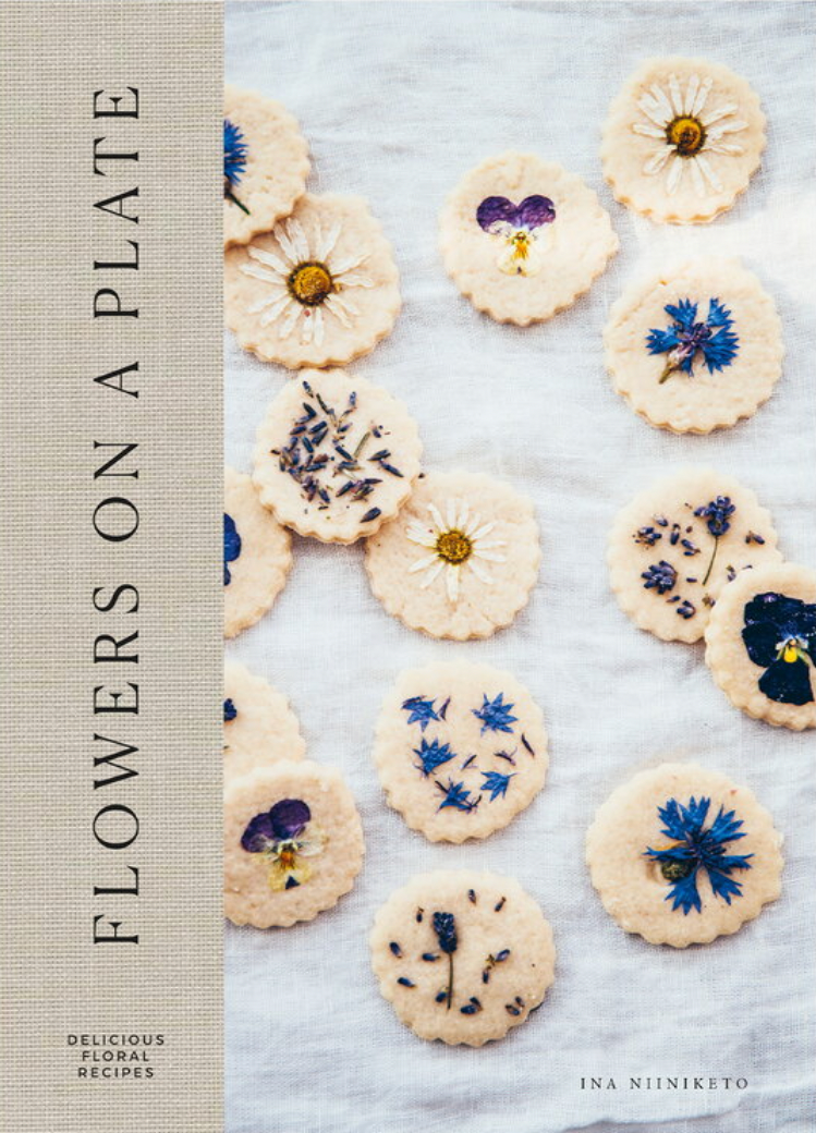 Hardcover Book: Flowers On A Plate - Delicious Floral Recipes
