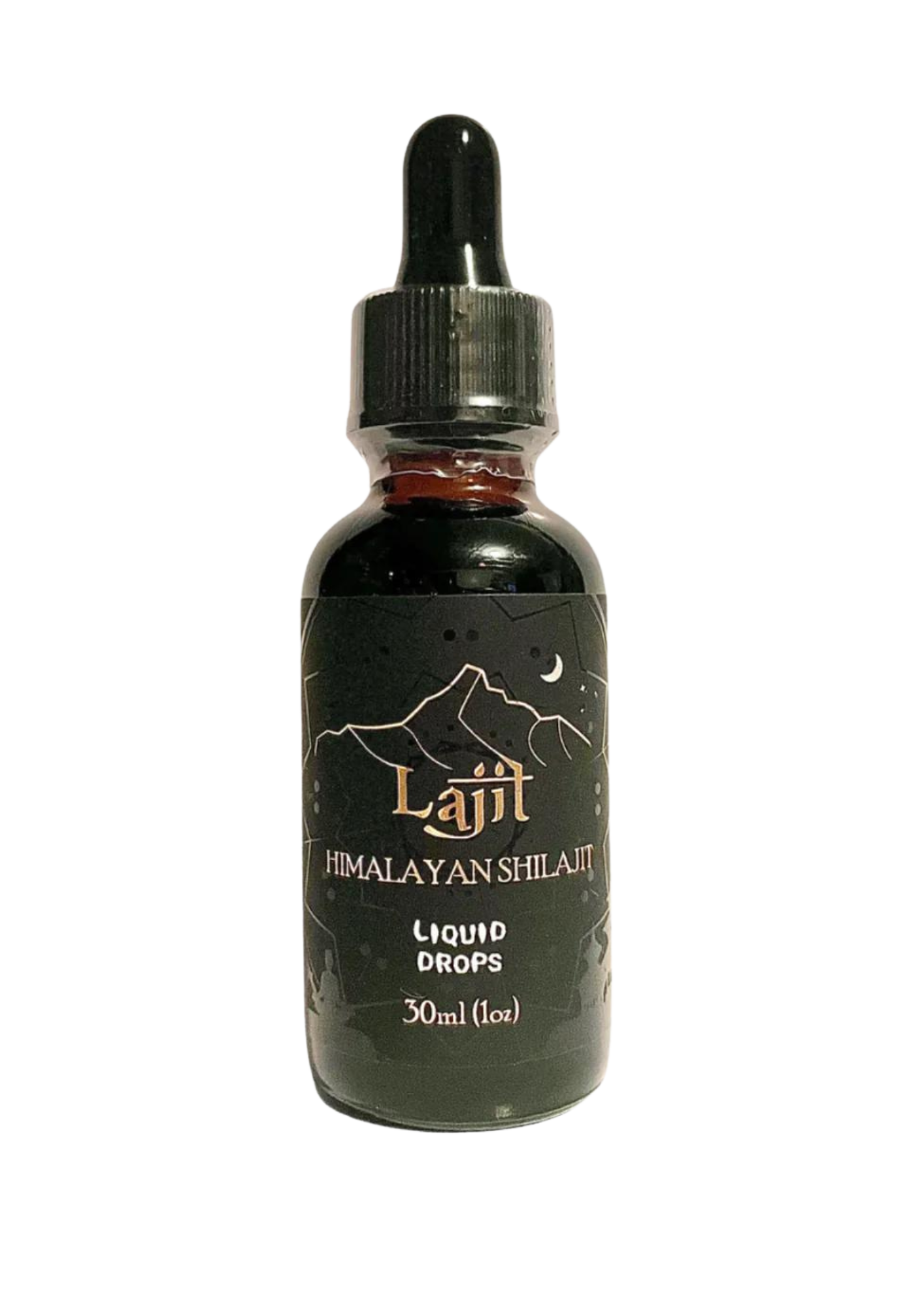 Pure 100% Himalayan Shilajit Liquid Drops