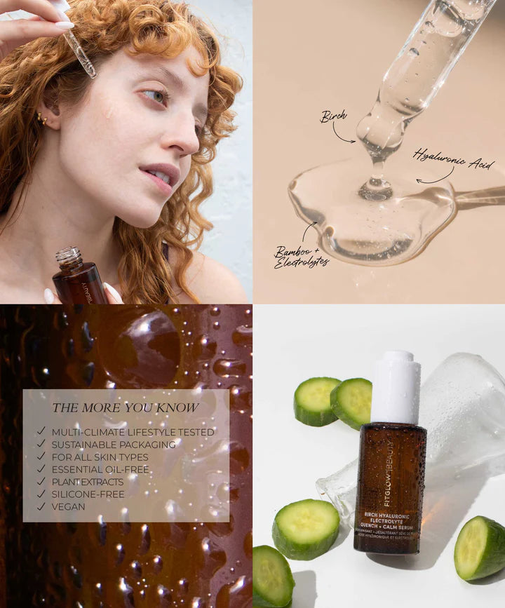 Birch Hyaluronic Electrolyte Quench + Calm Serum