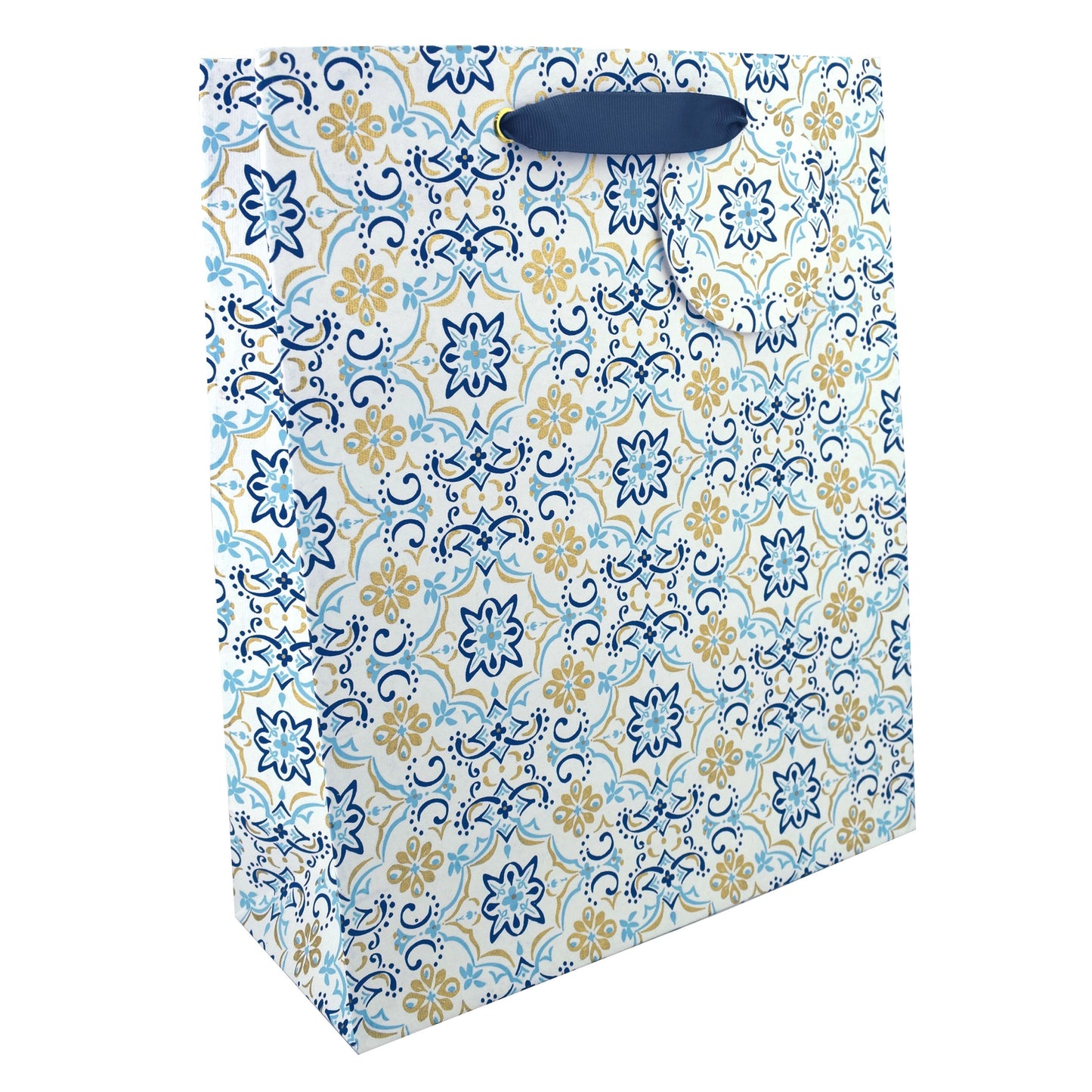 Blue and Gold Hanukkah Gift Bag