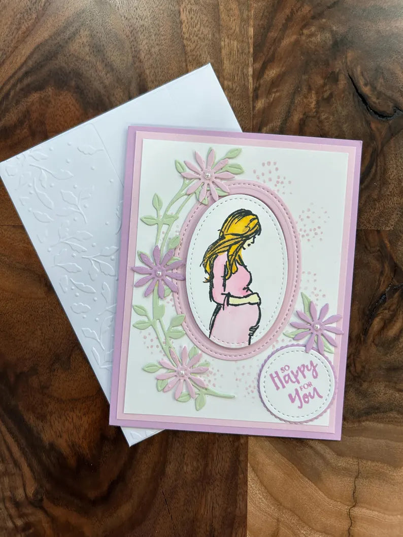 Baby Shower Card for Expecting Mom