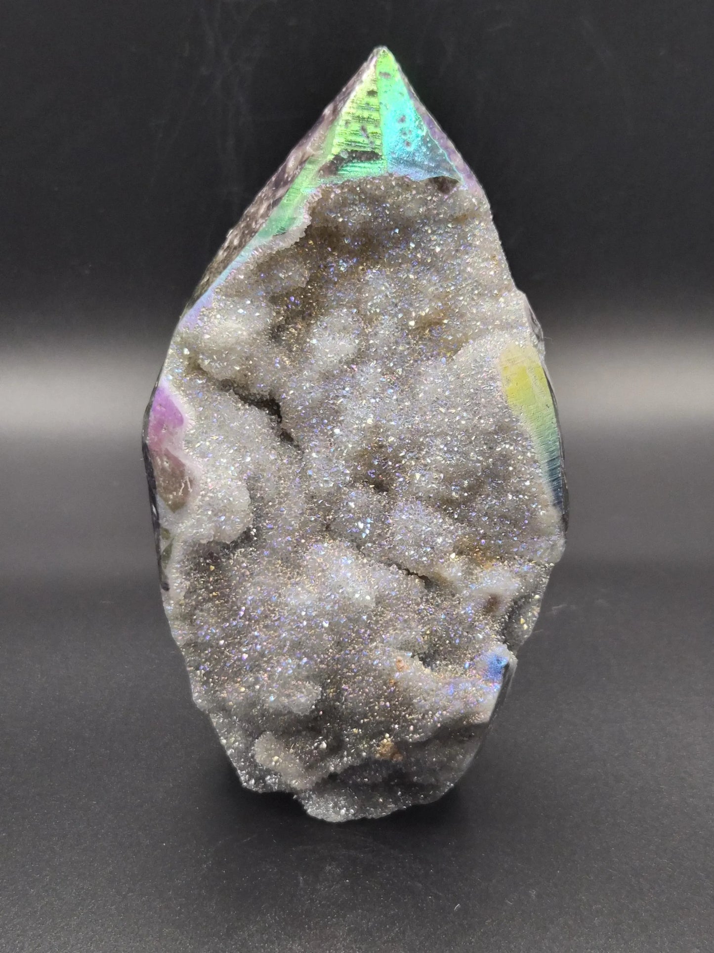 Sphalerite Aura Flame Tower