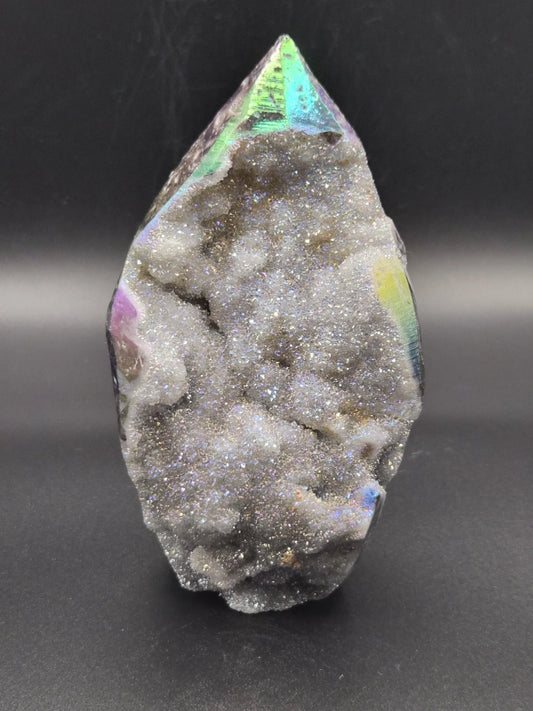 Sphalerite Aura Flame Tower