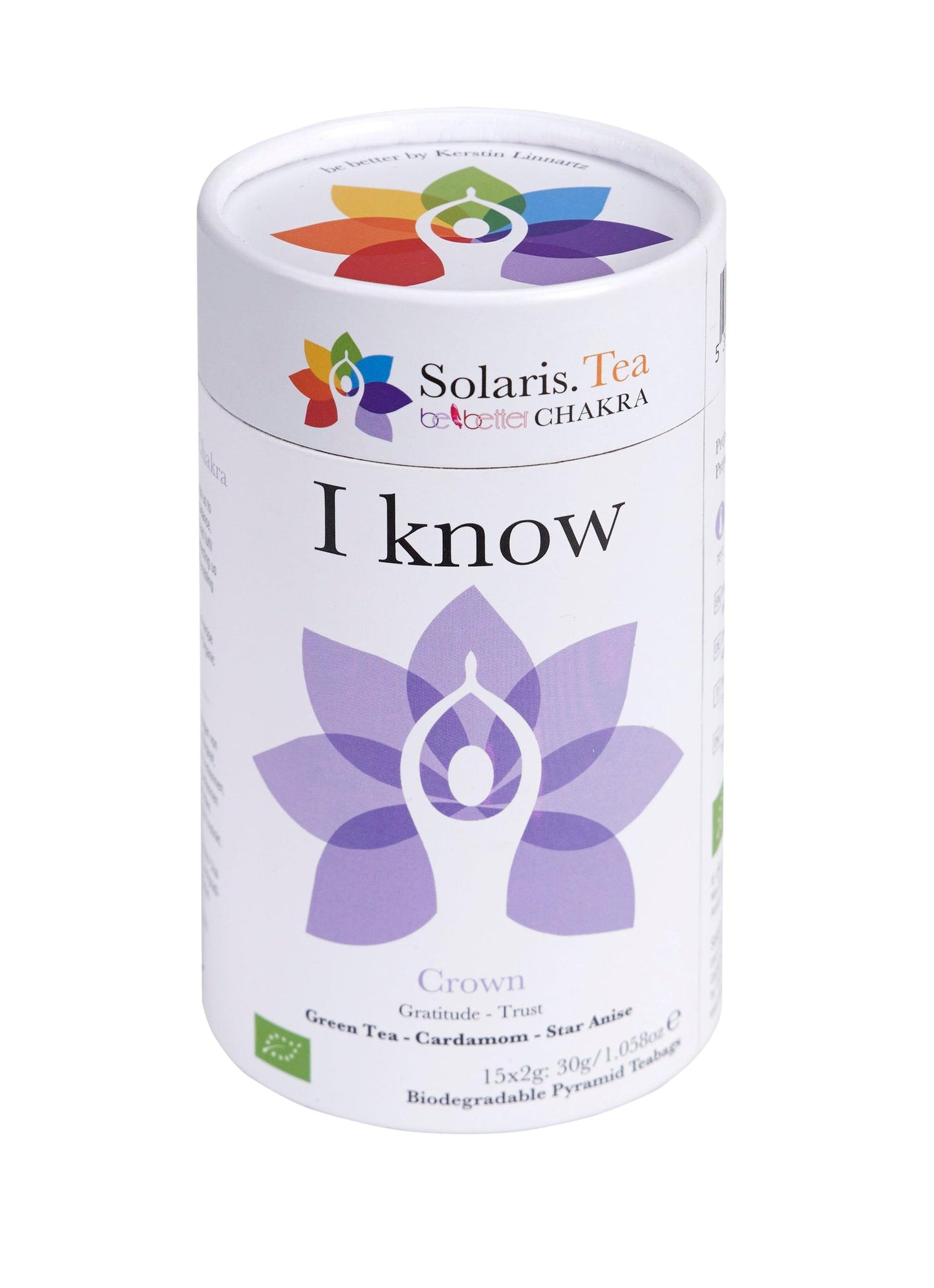 I Know - Crown Chakra Organic Pyramid Teabags