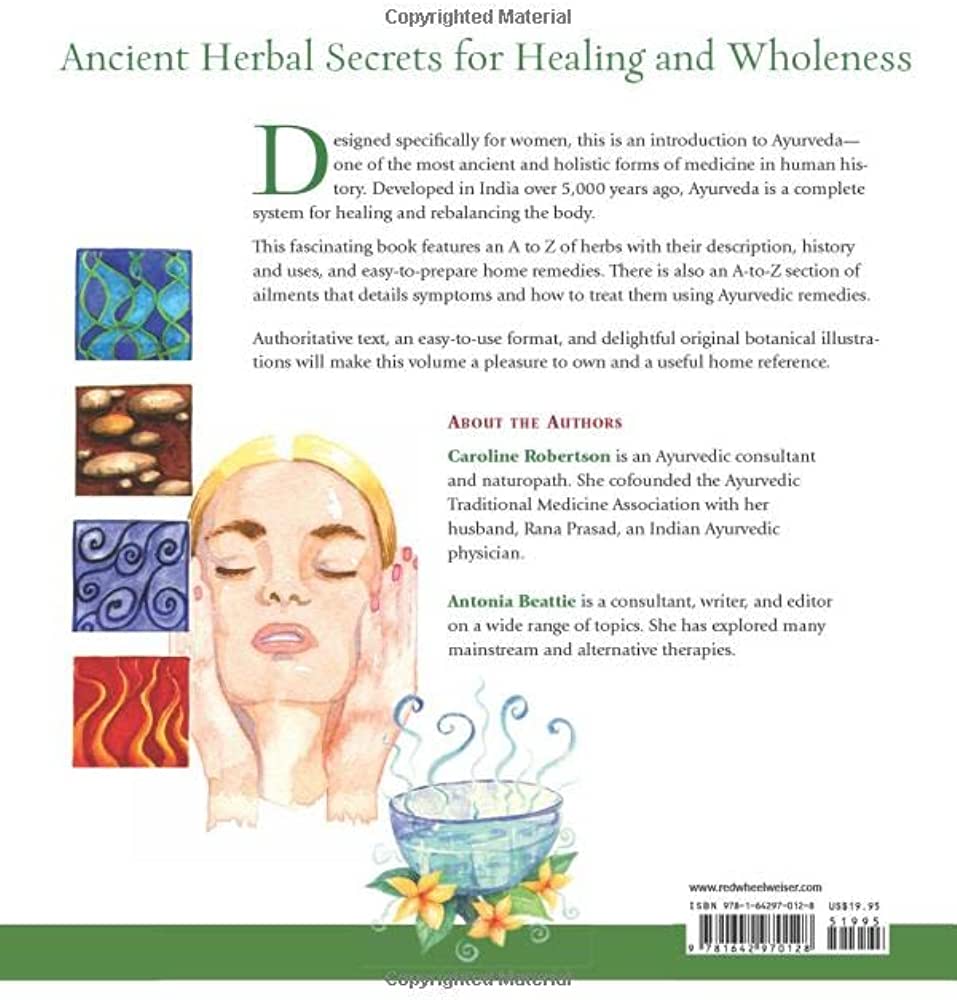 Paperback Book: A Woman's Ayurvedic Herbal - A Guide for Natural Health and Well-Being